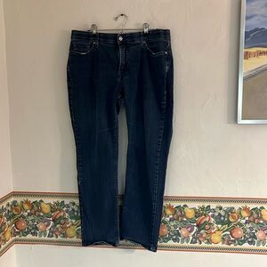 Levi’s Perfect Waist 525 Straight Leg Jeans, Size 16, Blue Denim